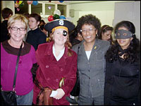 A group of people in costumes.